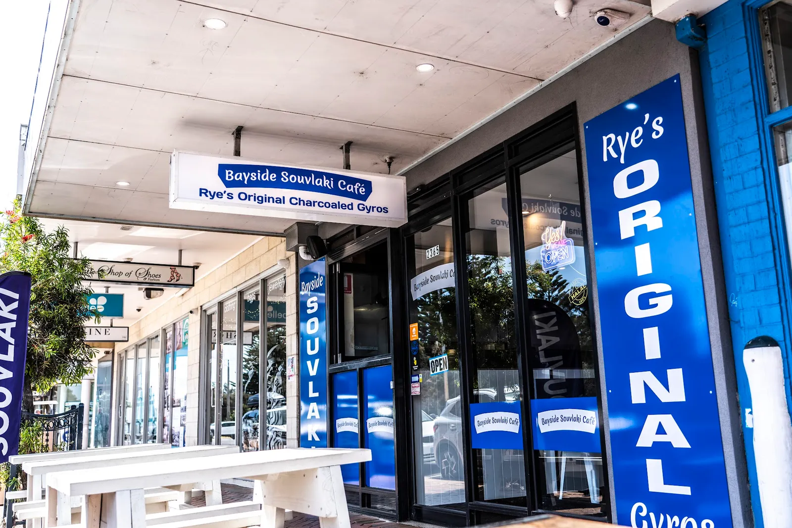 Bayside Souvlaki Cafe on Point Nepean Road, Rye
