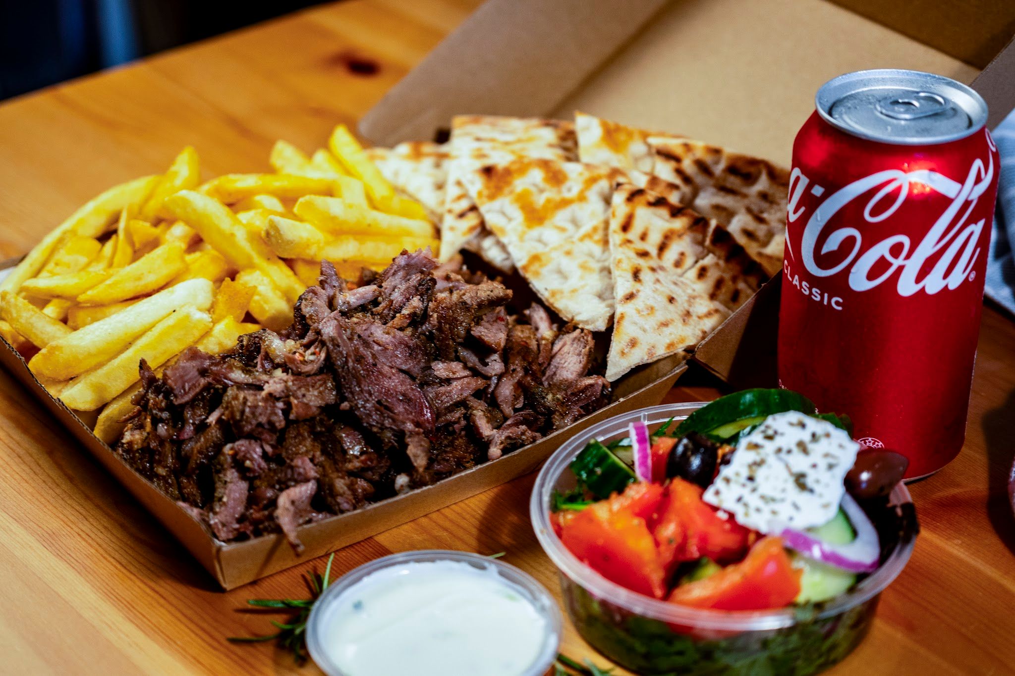 Bayside Souvlaki Cafe on Point Nepean Road, Rye, across from the bay